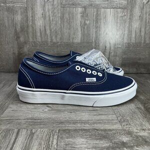 Vans Authentic Women's size 8.5 Blue White Casual Shoes